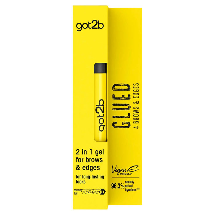 Schwarzkopf got2b collé 4 sourcils et bords 2 en 1 gel capillaire 16 ml