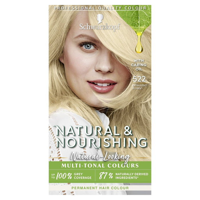 Schwarzopf Natural & Nourishing 522 Extra Light Blonde 143g