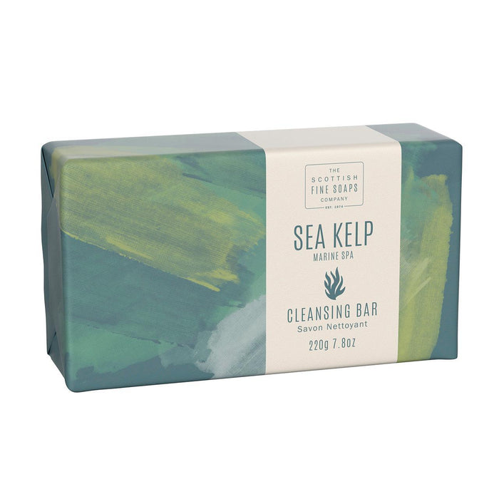 Scottish Fine Soaps Sea Kelp Marine Spa Cleansing Bar 220g