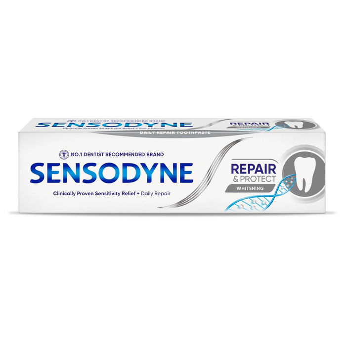 Réparation sensodée et protéger la réparation en profondeur blanchiment dentifrice sensible 75 ml