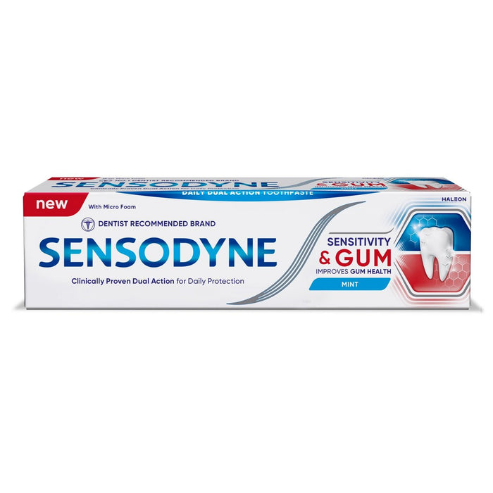 Sensibilité de dentifrice sensible aux dents sensibles et gomme d'origine 75 ml