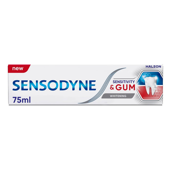 Sensibilisation sensible aux dents sensibles sensibles et blanchiment de la gomme 75 ml