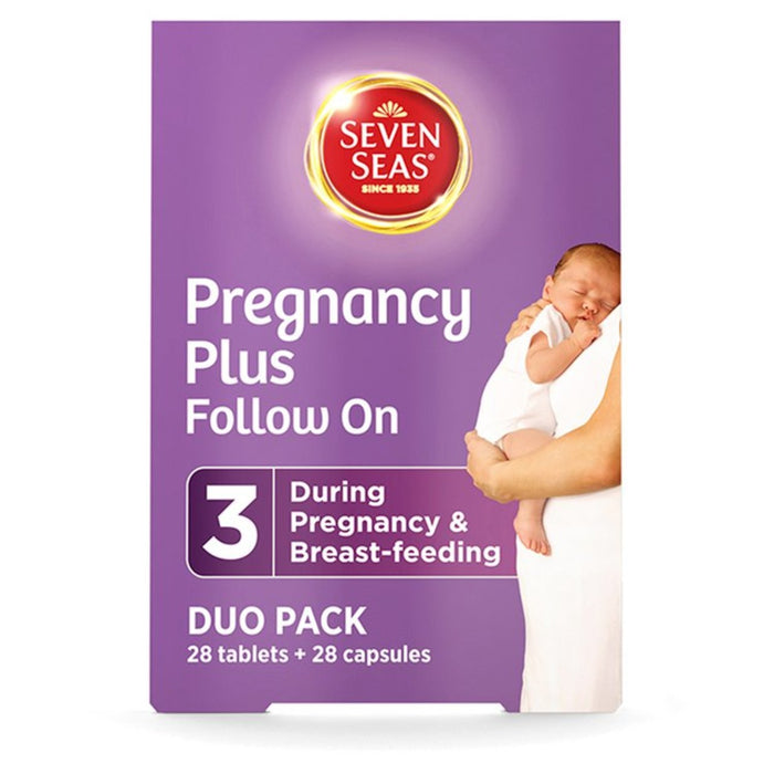 Seven Seas Pregnancy Plus Breatfeeding Vitamins 28 Tablets + 28 Capsules 56 per pack