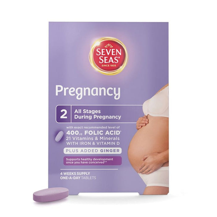 Seven Seas Pregnancy Vitamins with Folic Acid 28 Tablets 28 per pack