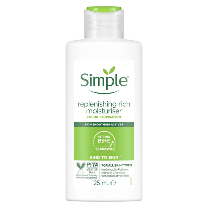 Simple Kind To Skin Replenishing Rich Moisturiser 125ml