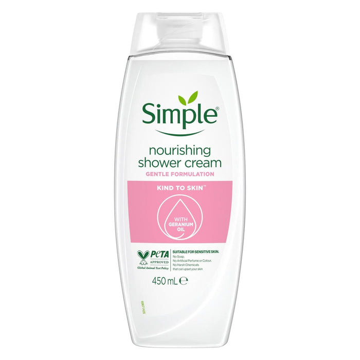 Simple Nourishing Shower Gel 450ml - Special Offer