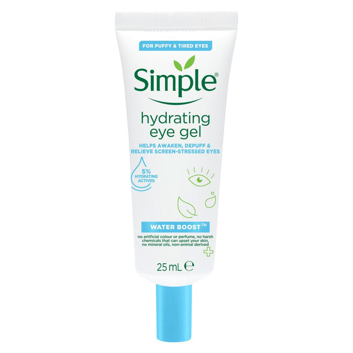 Gel ocular de hidratación de agua simple 25 ml