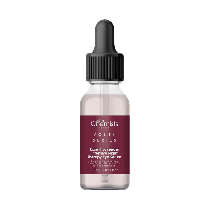 Skin Chemists Series Youth Series Rose & Lavender intensiva de terapia nocturna ojo 15 ml