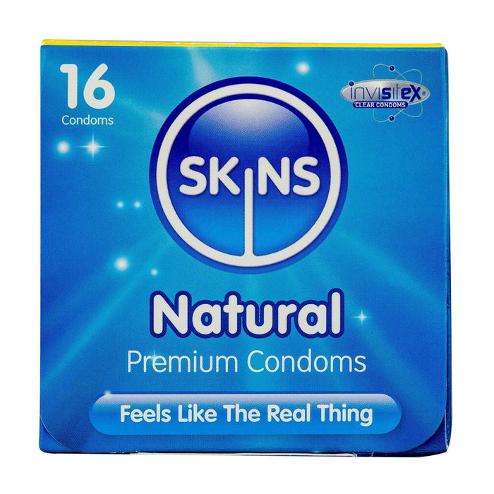 Skins Natural Condoms 16 per pack