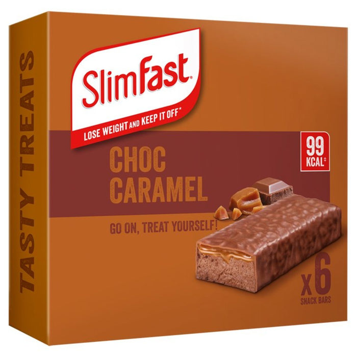 Slimfast Chocolate Karamell Treat Bar Multipack 6 x 26g