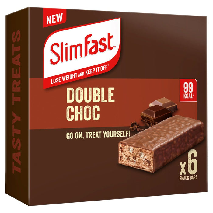 Slimfast Core Double Choc Snack Bar 6 x 25 pro Pack