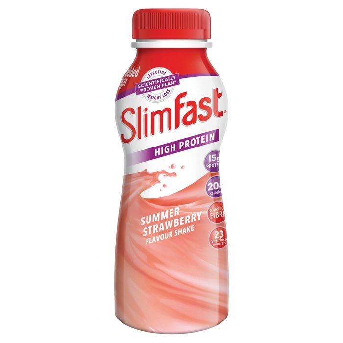 Milk-shake à la fraise d'été de Slimfast 325 ml