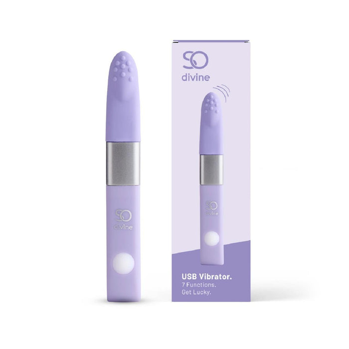 So Divine Get Lucky USB Rechargeable Vibrator