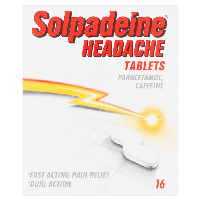 Solpadeine -Kopfschmerz -Tabletten 16s 16 pro Pack