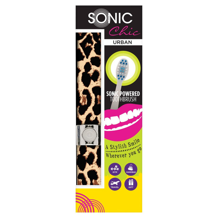 Sonic Chic Urban Dooth Ceprush clásico Leopardo