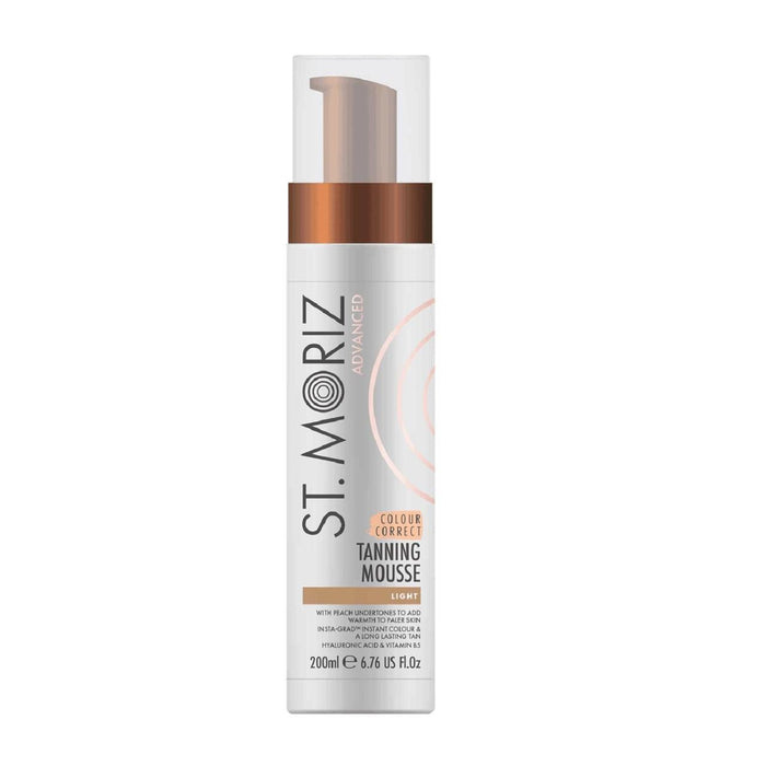 St Moriz Color Avanzado Corrección de la luz del mouse de bronceado 200 ml