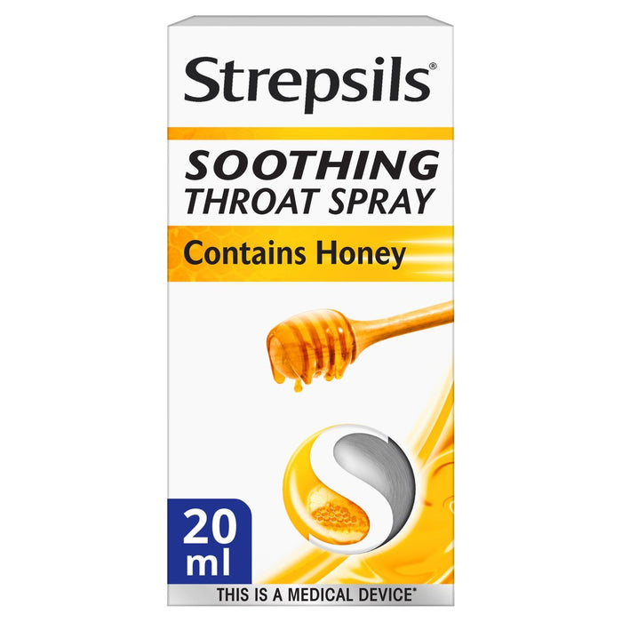 Strepsils mal de gorge apaisant le miel 25 ml