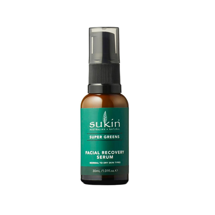 SUKIN SUPER GREENS Sérum de récupération faciale 30ml