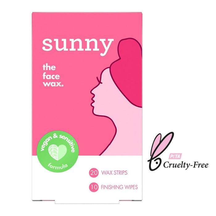 Sunny The Face Wax Strips 20 per pack