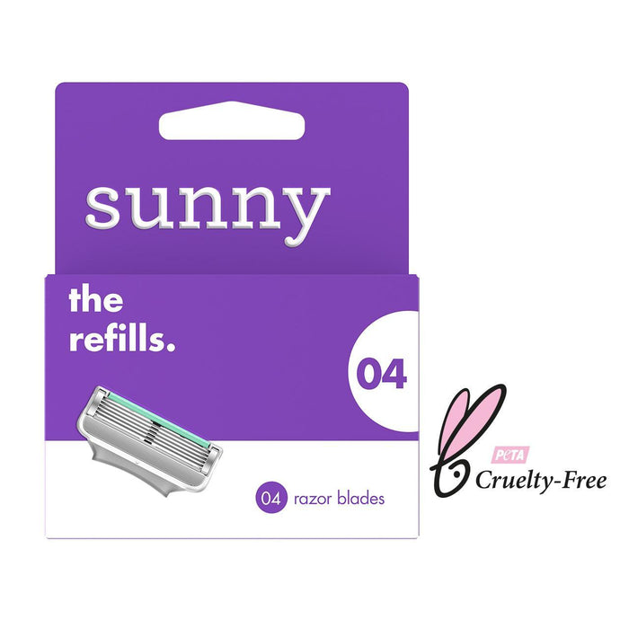 Sunny The Refills Razor Blades 4 per pack