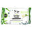 La descarada limpieza facial Panda Bamboo Wipes Rose perfumada 25 por paquete