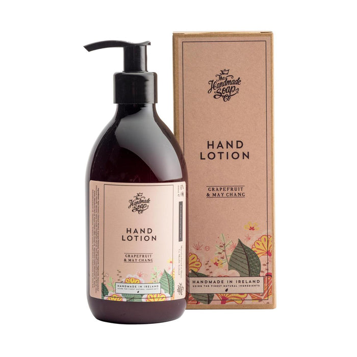 Die handgefertigte Seife Co -Hand -Lotion -Grapefruit und Mai 300 ml