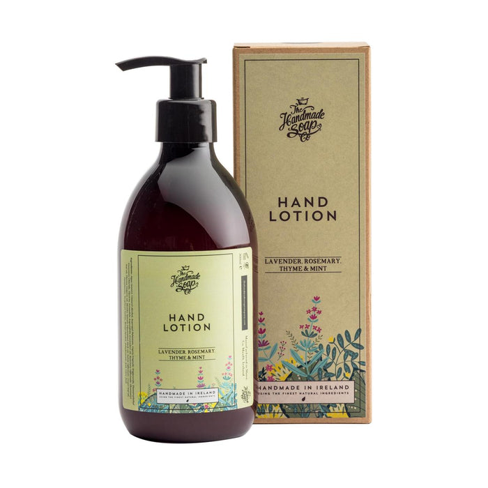 Die handgefertigte Seife Co -Handlotion Lavendel Rosmarin Thymian & Minze 300 ml