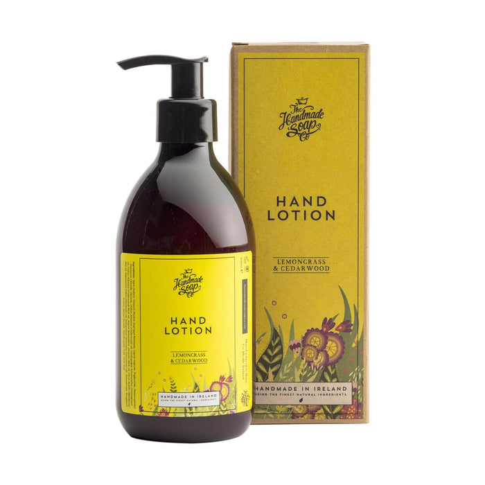 The Handmade Soap Co Hand Lotion Lemongrass & Cedarwood 300ml