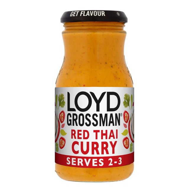 Loyd Grossman Thai Red Curry Sauce 350G