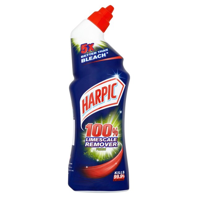 Harpic 100% Limescale Remover frischer Toilettenreiniger 750 ml