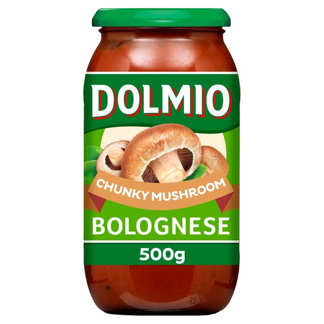 Salsa de pasta de hongos gruesas dolmio boxnese 500g