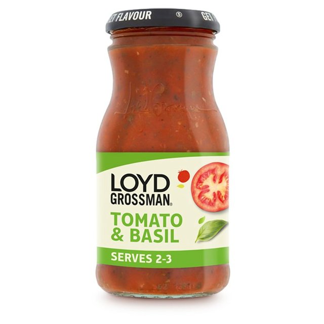 Loyd Grossman Tomato & Basil Pasta Sauce 350g