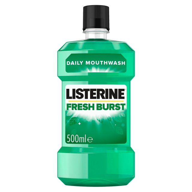 Listerine Antiseptic Fresh Burst Mouthwash 500ml