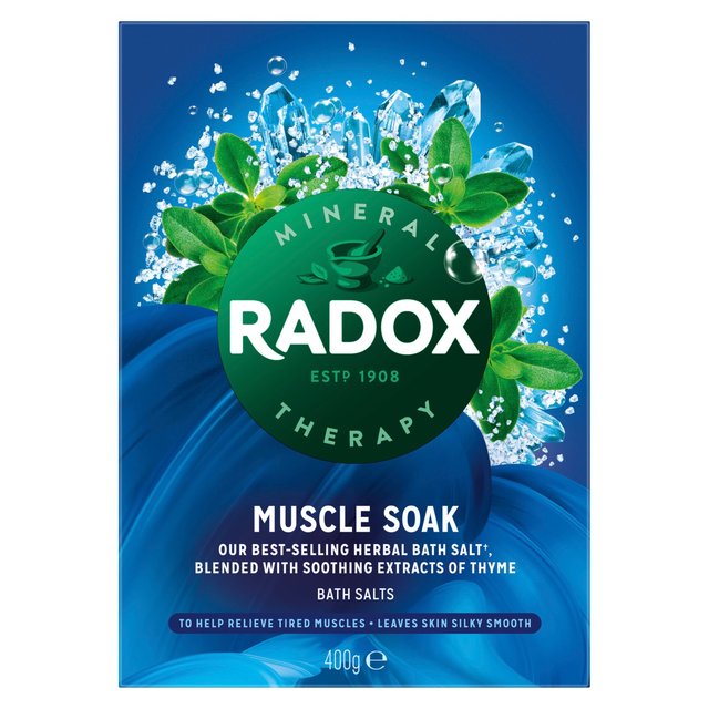 Radox Badetherapie Muskel Einweichen Kräuterbadesalze 400 g