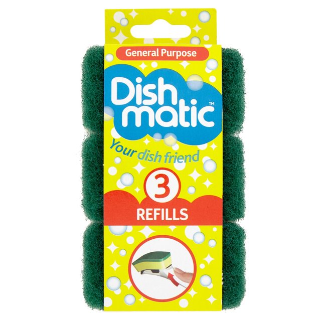 Repuestos de uso general Dishmatic 3 por paquete 