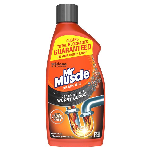 Mr Muscle Power Gel Drain Unblocker 500ml