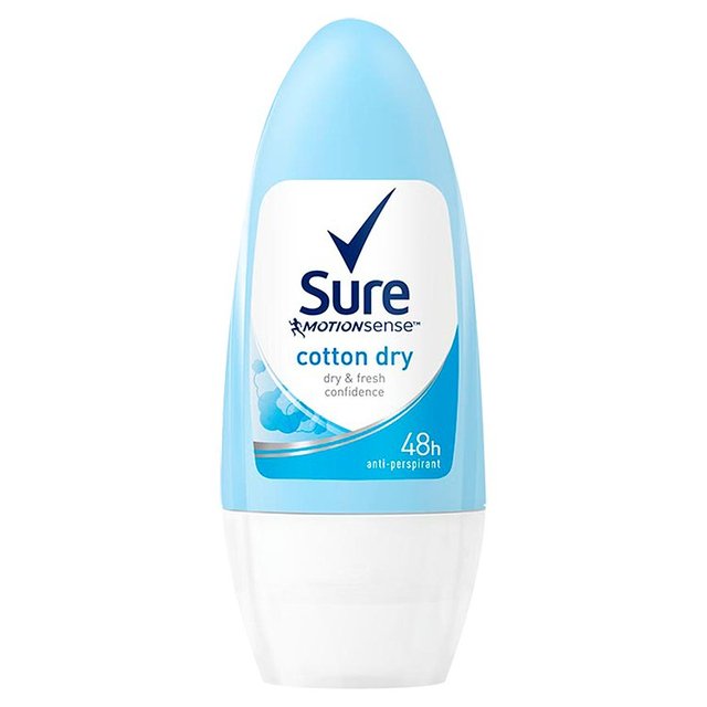 Bien sûr, les femmes en coton Roll-on anti-perspirant déodorant 50 ml