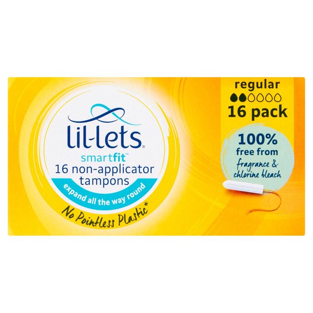 Tampons réguliers des lil-lettres 16 par paquet