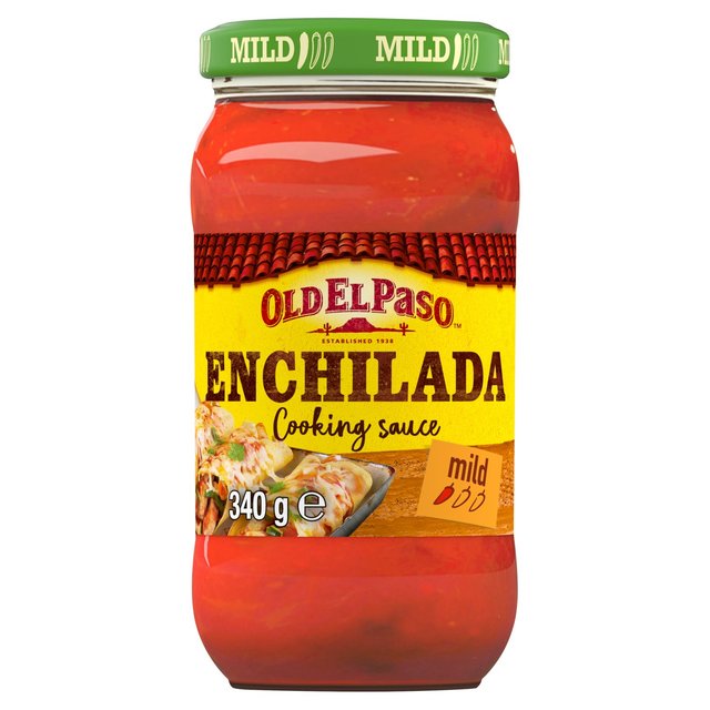 Old El Paso Cheesy Cheesy Horne Enchilada Cocina salsa 340g