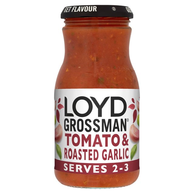 Loyd Grossman Tomato & Roasted Garlic Pasta Sauce 350g