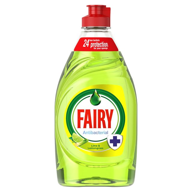 Fairy Lavavajillas Antibacteriano Lima 383ml