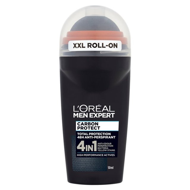 L'Oreal Men Expert Carbon Protect 48H Roll sur le déodorant anti-perspirant 50 ml