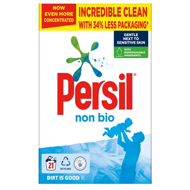 Persil Polvo de lavandería no bio 21 Wash 1.134 kg