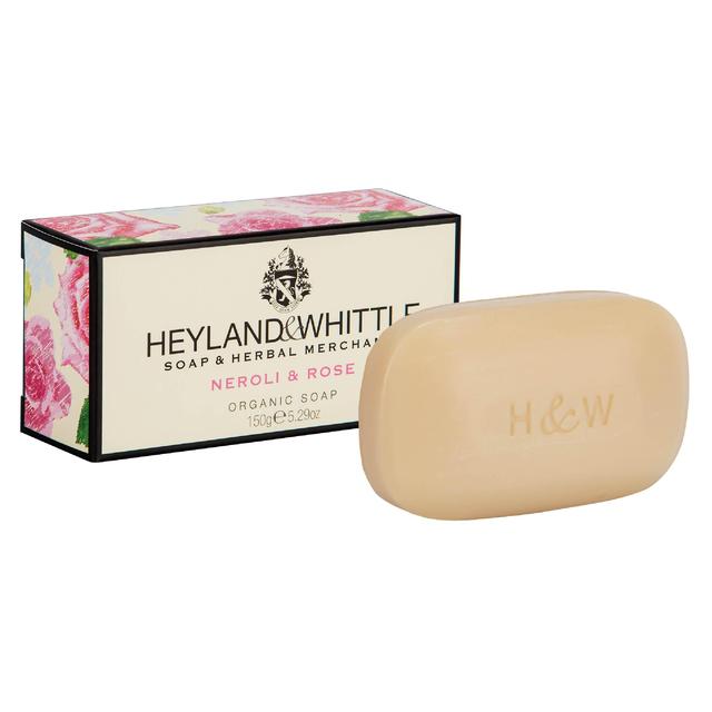 Heyland & Whittle Organic Soap Bar Neroli & Rose 150g - Special Offer