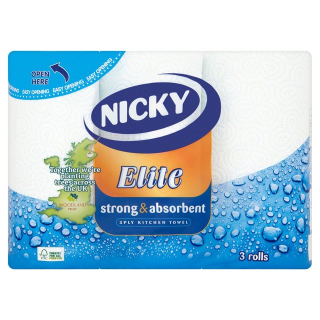 Toalla de cocina Nicky Elite 3 por paquete