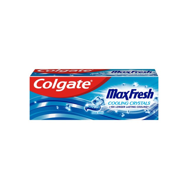 Colgate Max Cristales de enfriamiento fresco Tamaño de viaje Pasta de dientes 20 ml