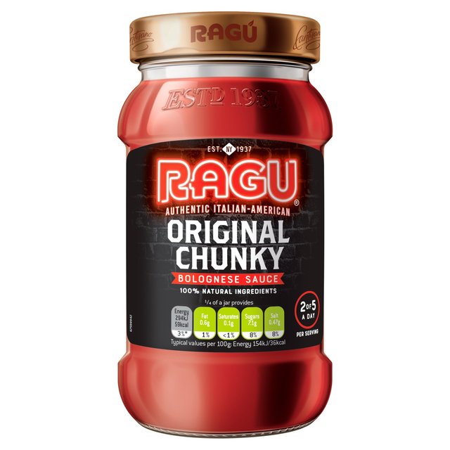 Ragu Original Chunky Bolognese Sauce 500g