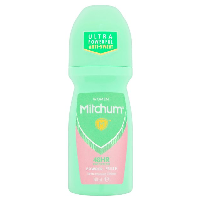 Mitchum Advanced Powder Fresh Roll On Deodorant 100ml