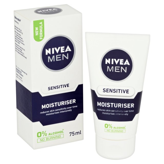 Humectante sensible a los hombres nivea 75ml