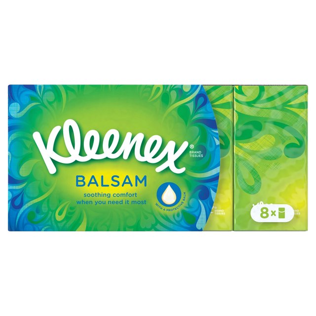 Kleenex Balsam Pocket Pack Pack 8 x 9 por paquete